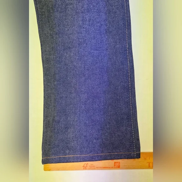 Wrangler Jeans Mens 38x30 Blue 13MWZ Straight Denim Pants Western Work Cowboy - Picture 9 of 9